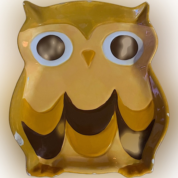 Mesa Home Set of Four Owl Plates - Picture 4 of 4